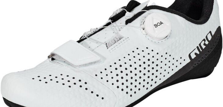 Giro Cadet Shoes Men, white EU 41 2021 Buty szosowe zatrzaskowe 260149-025
