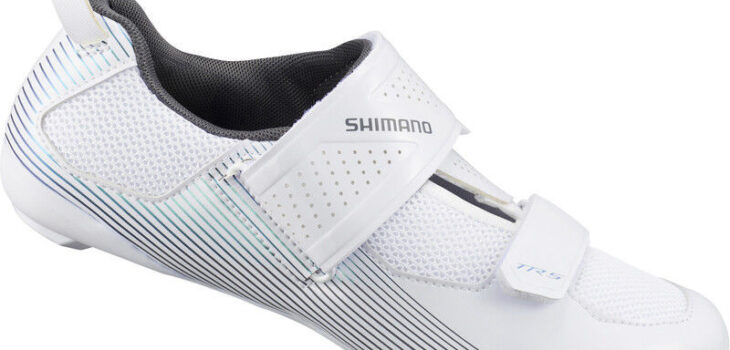 Shimano SH-TR5 Bike Shoes Women, white EU 38 2021 Triathlonowe buty kolarskie ESHTR501WCW01W38000