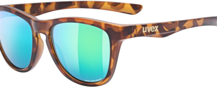 Uvex UVEX LGL 48 Colorvision Glasses, brązowy/zielony  2022 Okulary S5320636695
